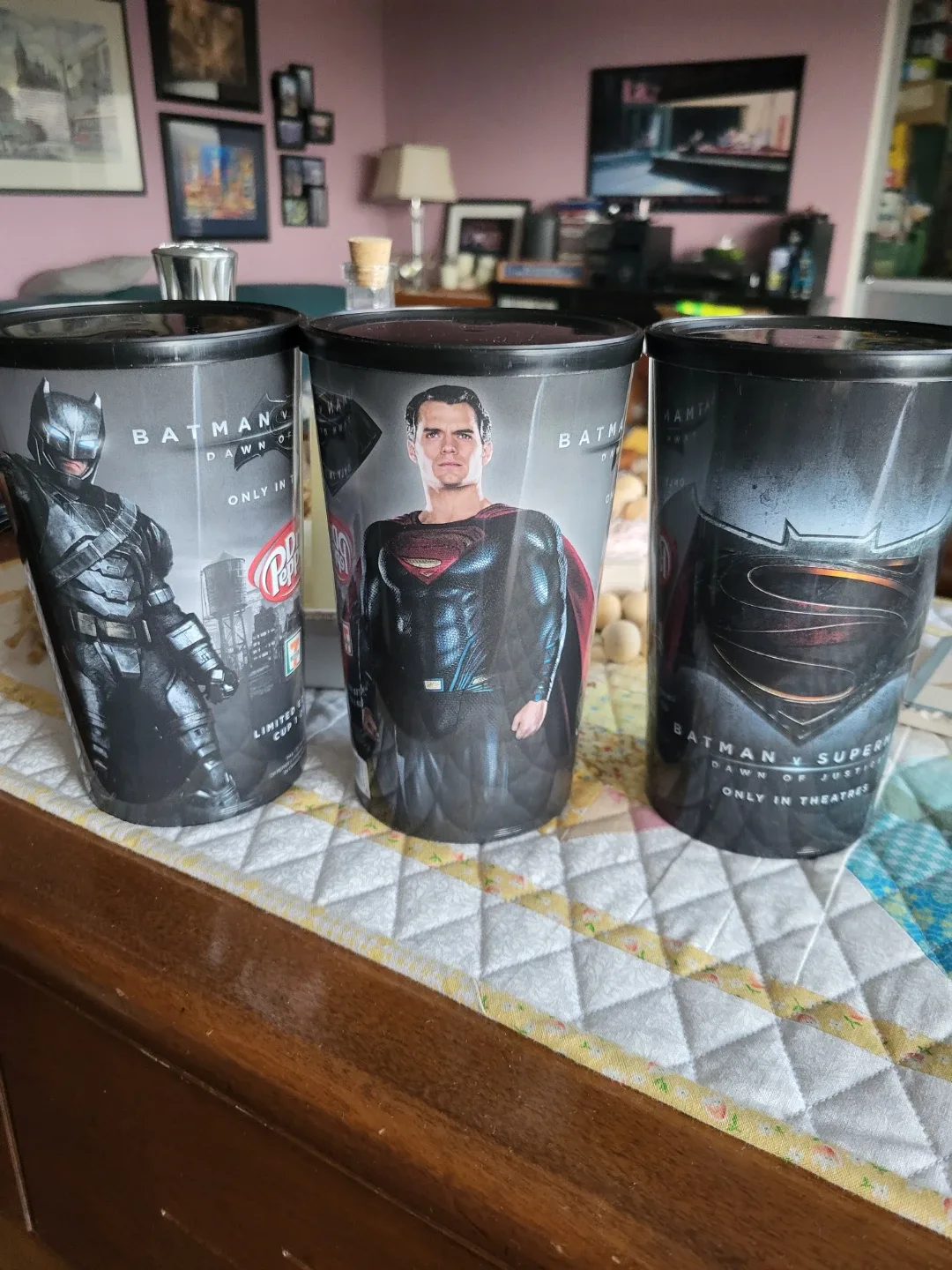 Batman vs Superman Dr. Pepper 7-Eleven Limited Edition Cups image indicator(2)