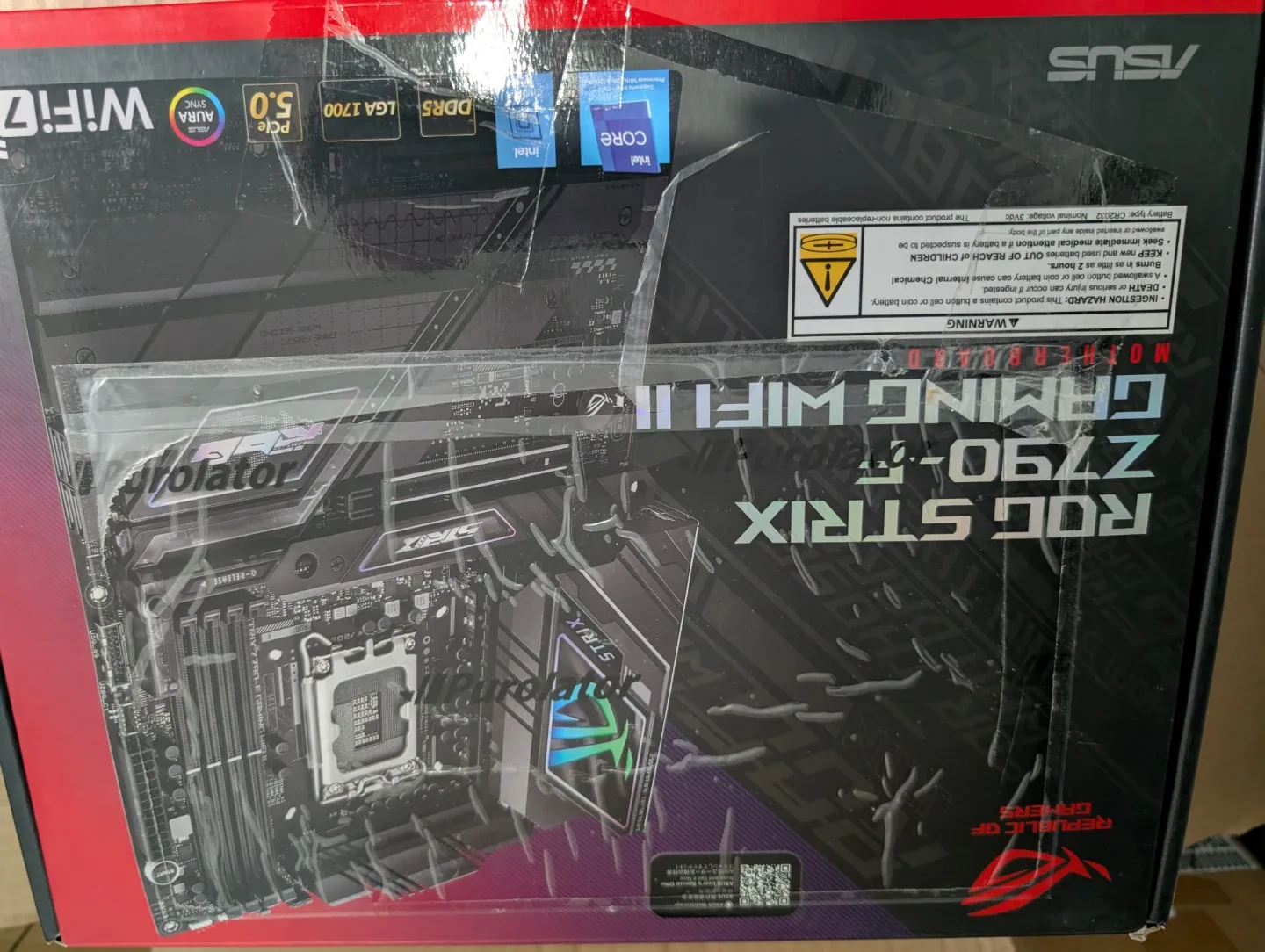 ASUS ROG STRIX Z790-F Gaming WiFi Motherboard