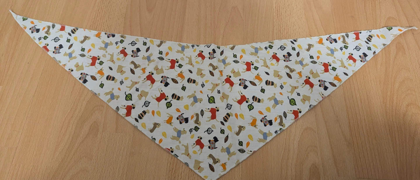 Brand New Dog Print Bandana