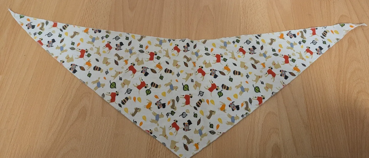 Brand New Dog Print Bandana thumbnail