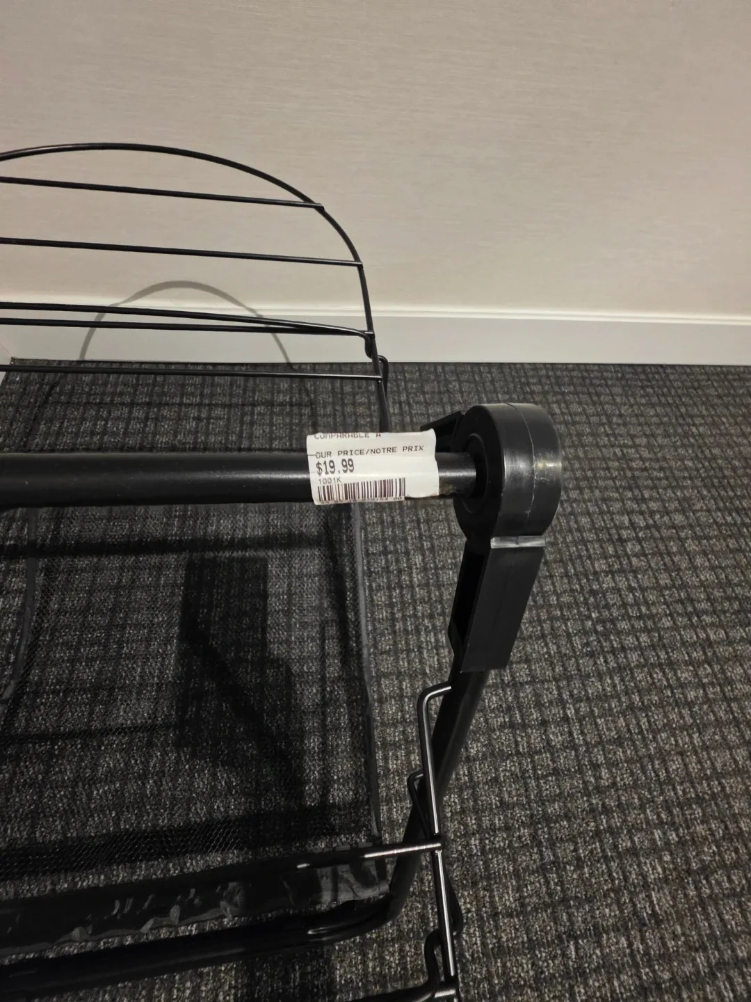 Collapsible Laundry Drying Rack - Black image indicator(2)