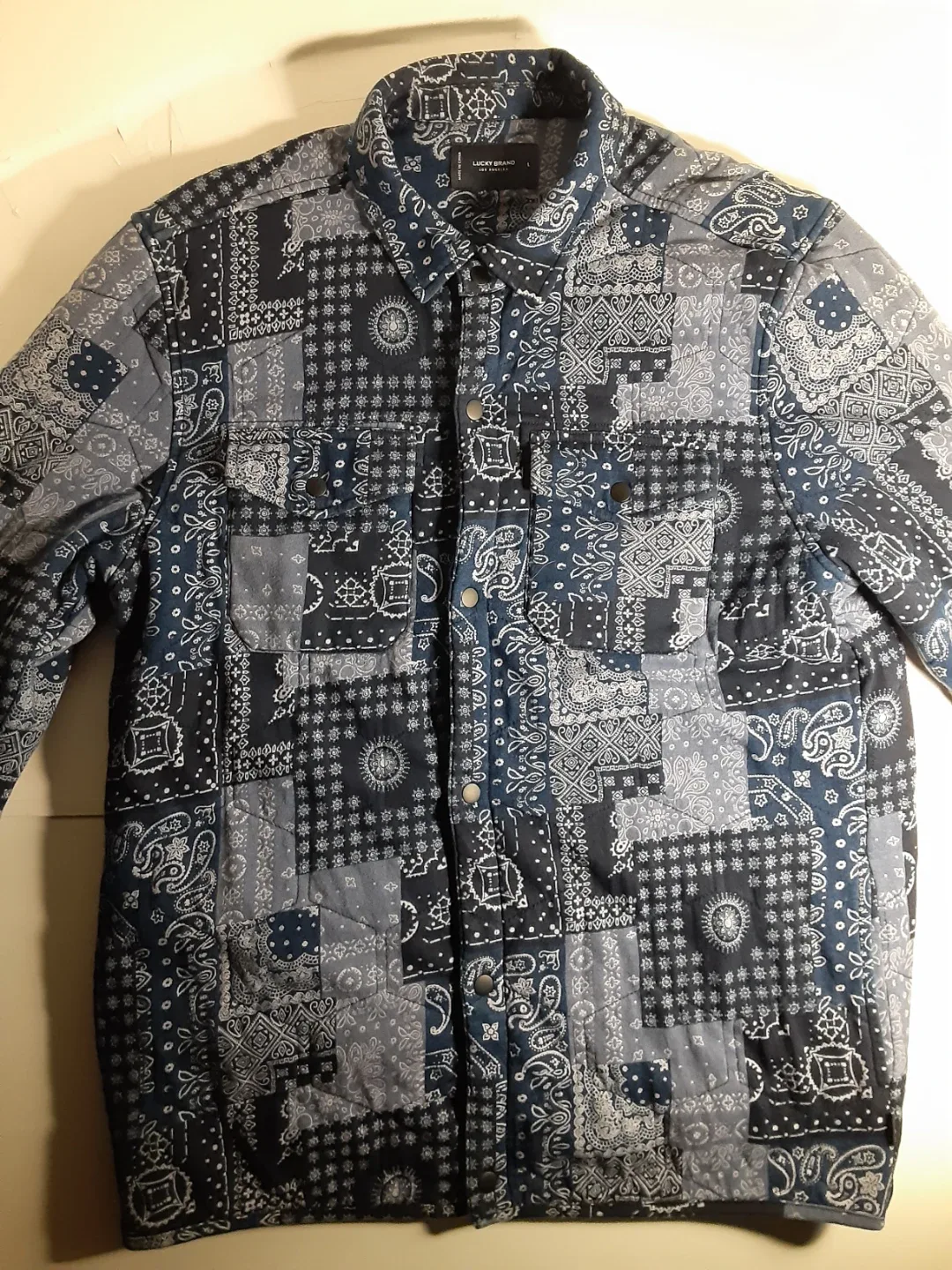 Lucky Brand - Bandana Patchwork/Quilt Style Jacket | S: LG image indicator(2)