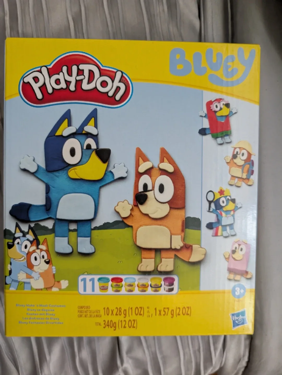 New Play-Doh Bluey Make 'n Mash Costumes