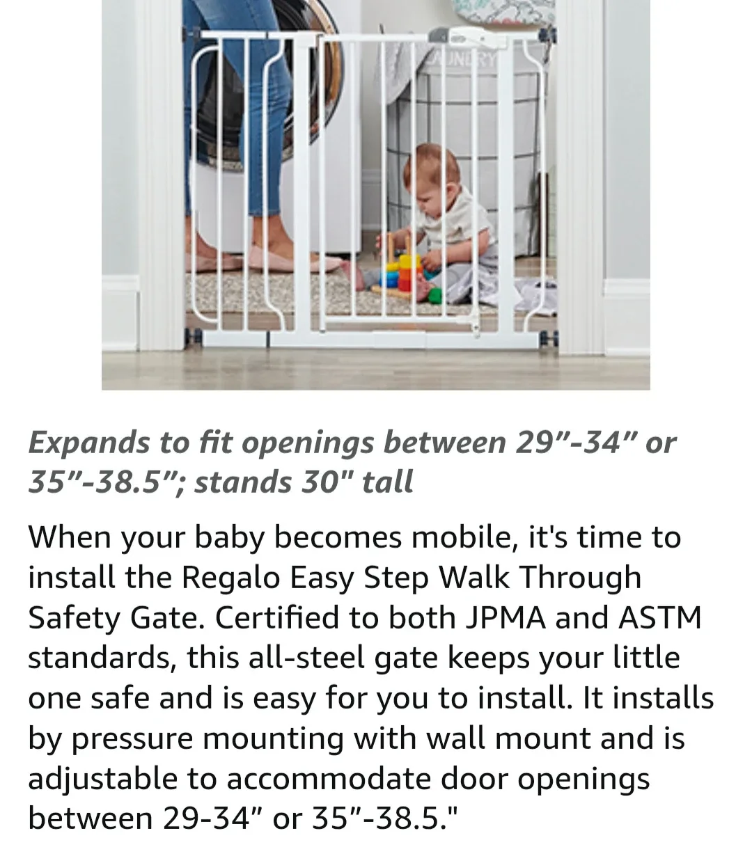 Regalo Baby Gate image indicator(2)