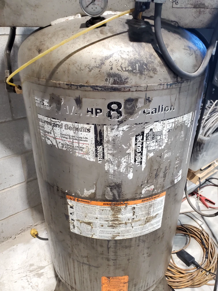 Central Pneumatic 80 Gallon Air Compressor