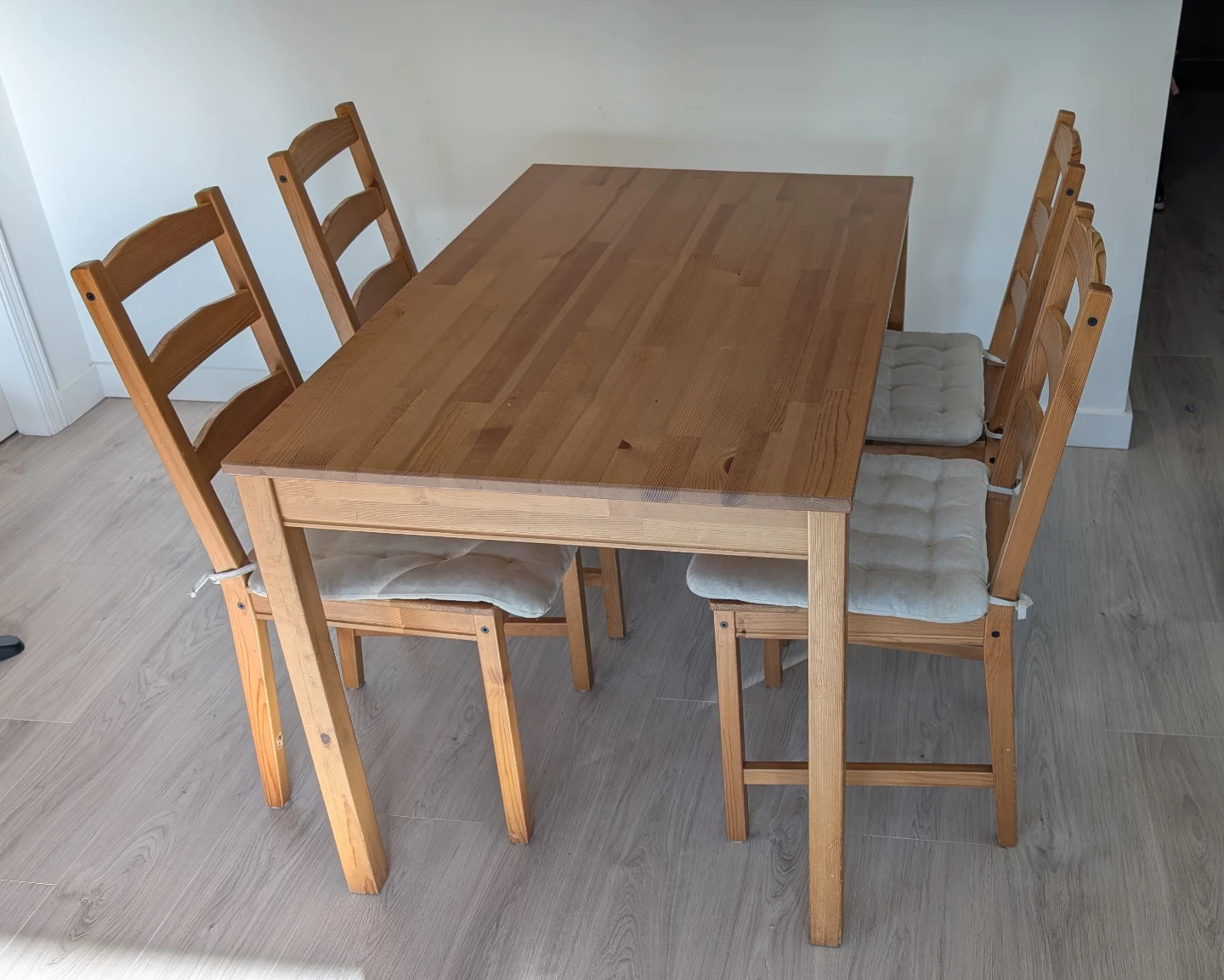 IKEA Dining Table with 4 Chairs