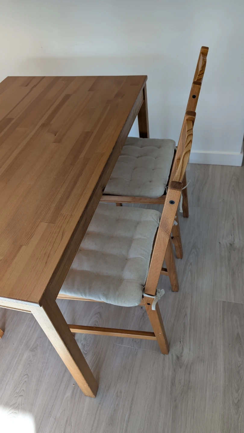 IKEA Dining Table with 4 Chairs - photo 4