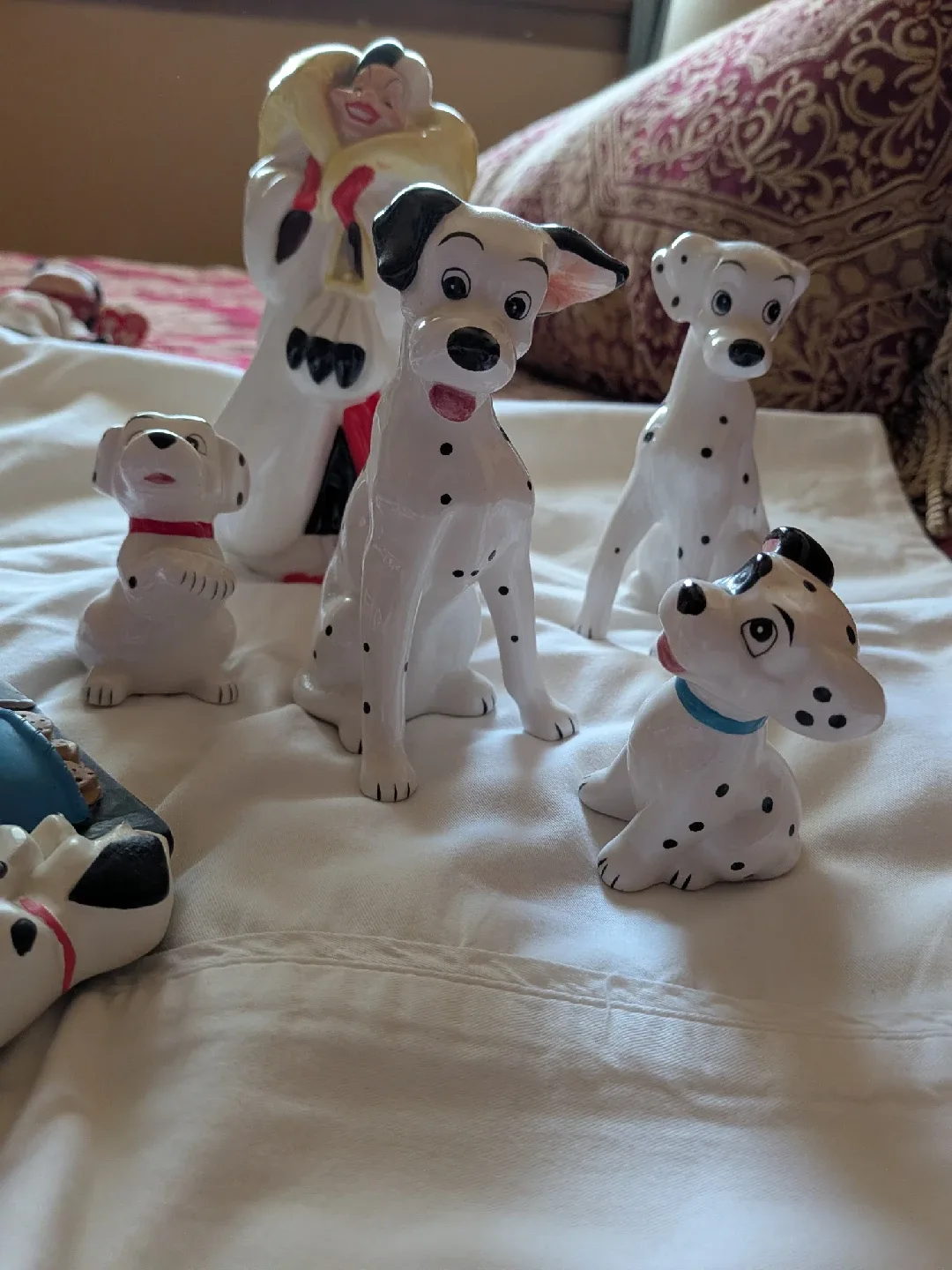 Dalmatian vintage rare collectible Figurines and Picture Frame image indicator(3)