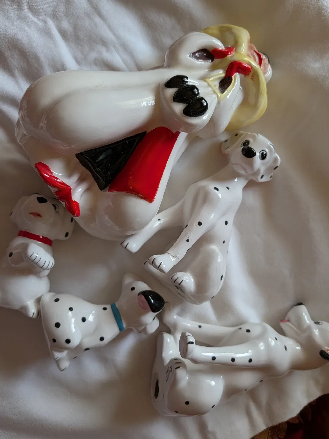 Dalmatian vintage rare collectible Figurines and Picture Frame image indicator(4)