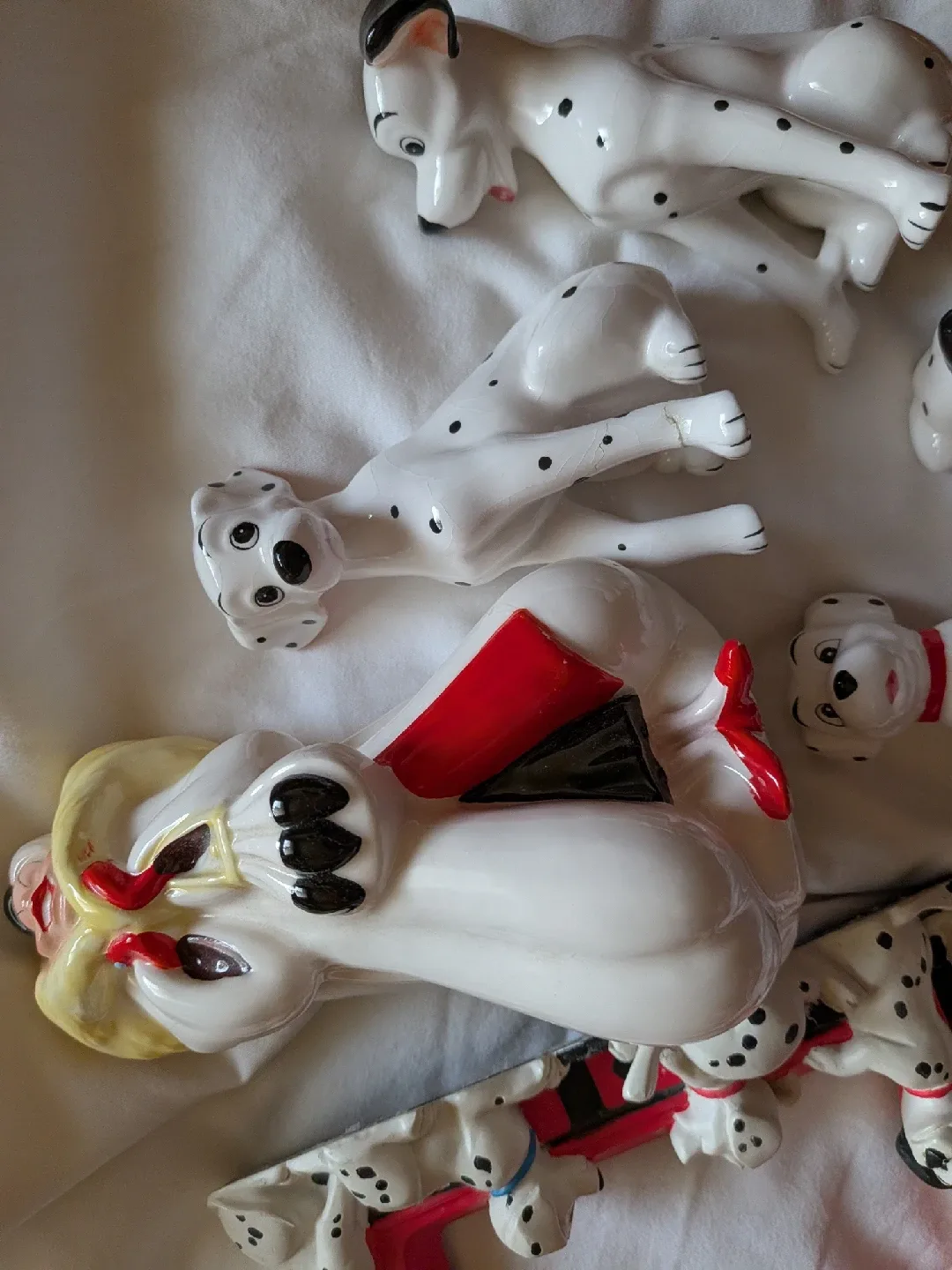 Dalmatian vintage rare collectible Figurines and Picture Frame image indicator(5)