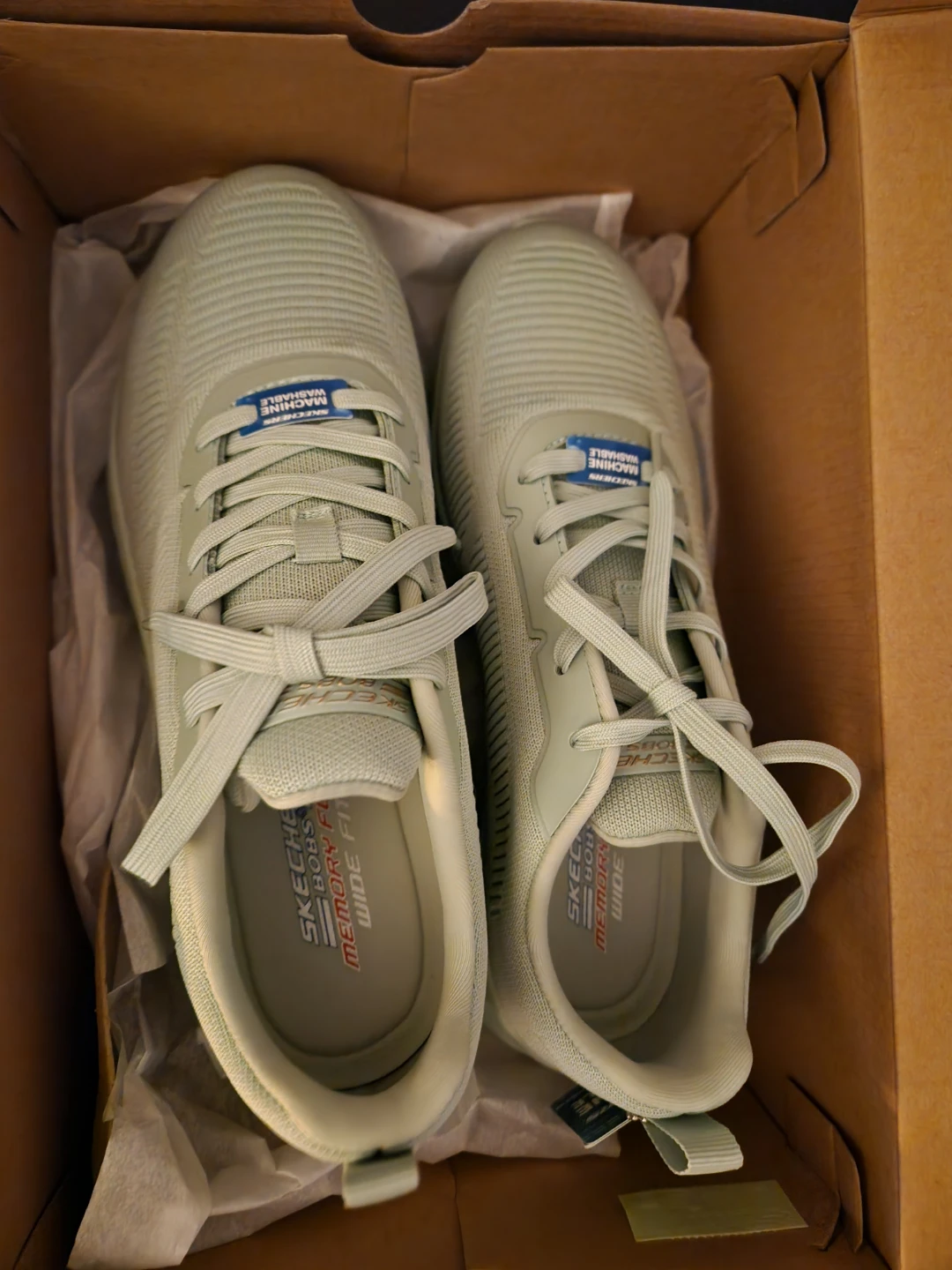 New Skechers Bobs B Flex Hi-Flying Sage, Size 10