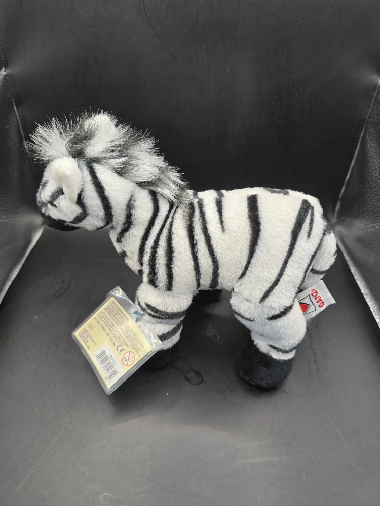 New Ganz Webkinz Zebra HM163 Plush Toy Unused Code - photo 3