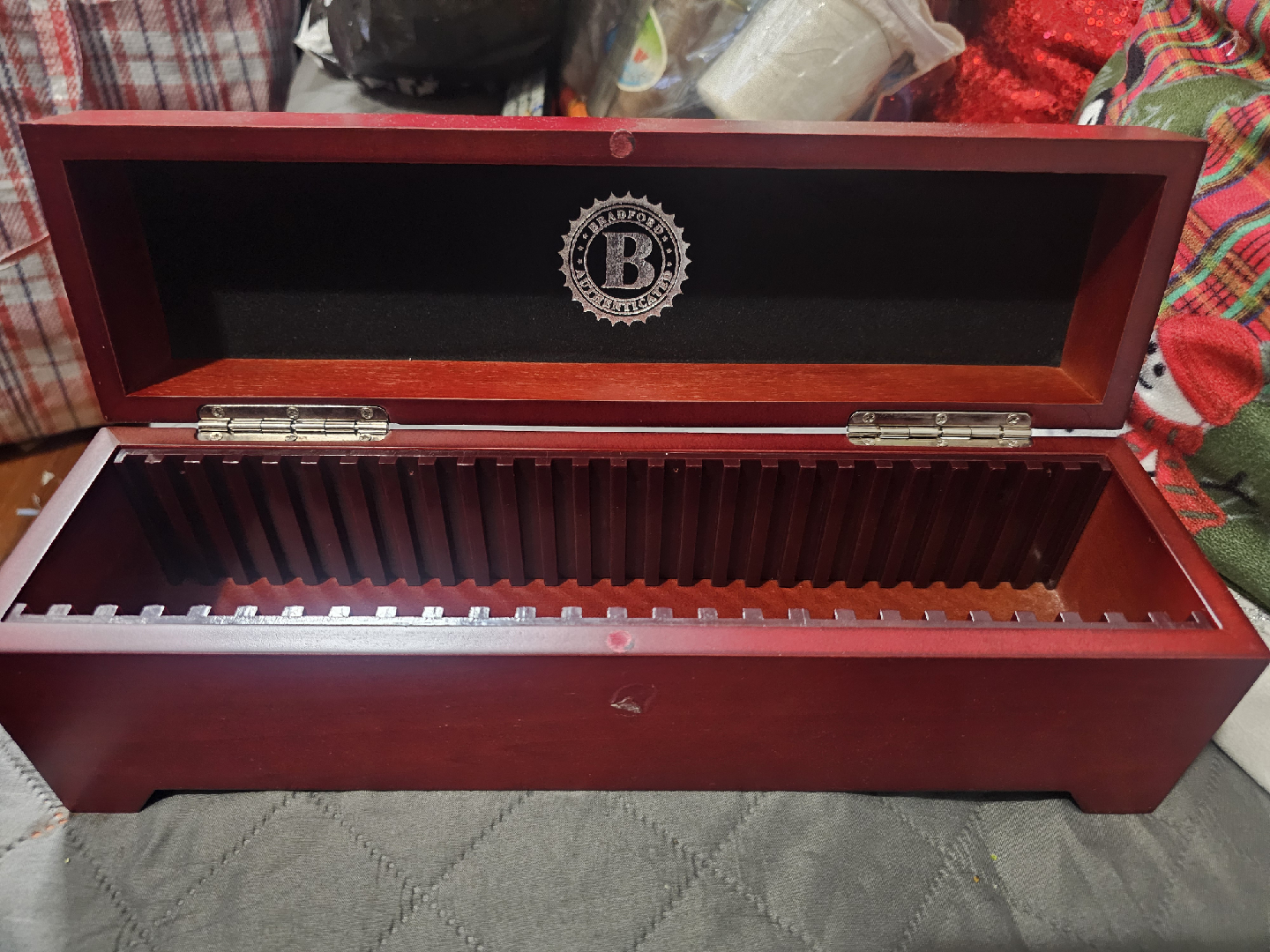 Bradford Exchange Wooden Storage Box