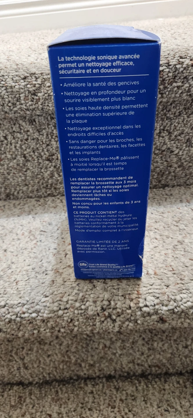 Life Brand Sonic Rechargeable Power Toothbrush - New - photo 2
