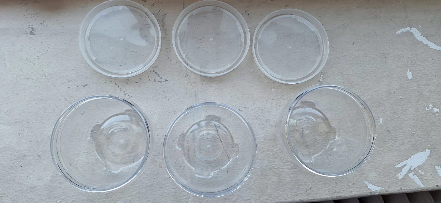 3 Clear Plastic Food Storage Containers🥕 - photo 3