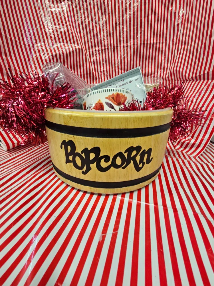 Popcorn Bowl, Wine Charms & Stoppers, Mug image indicator(2)