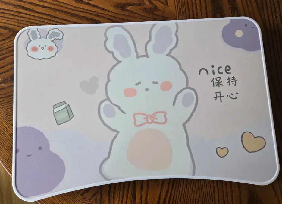 Portable folding lap desk