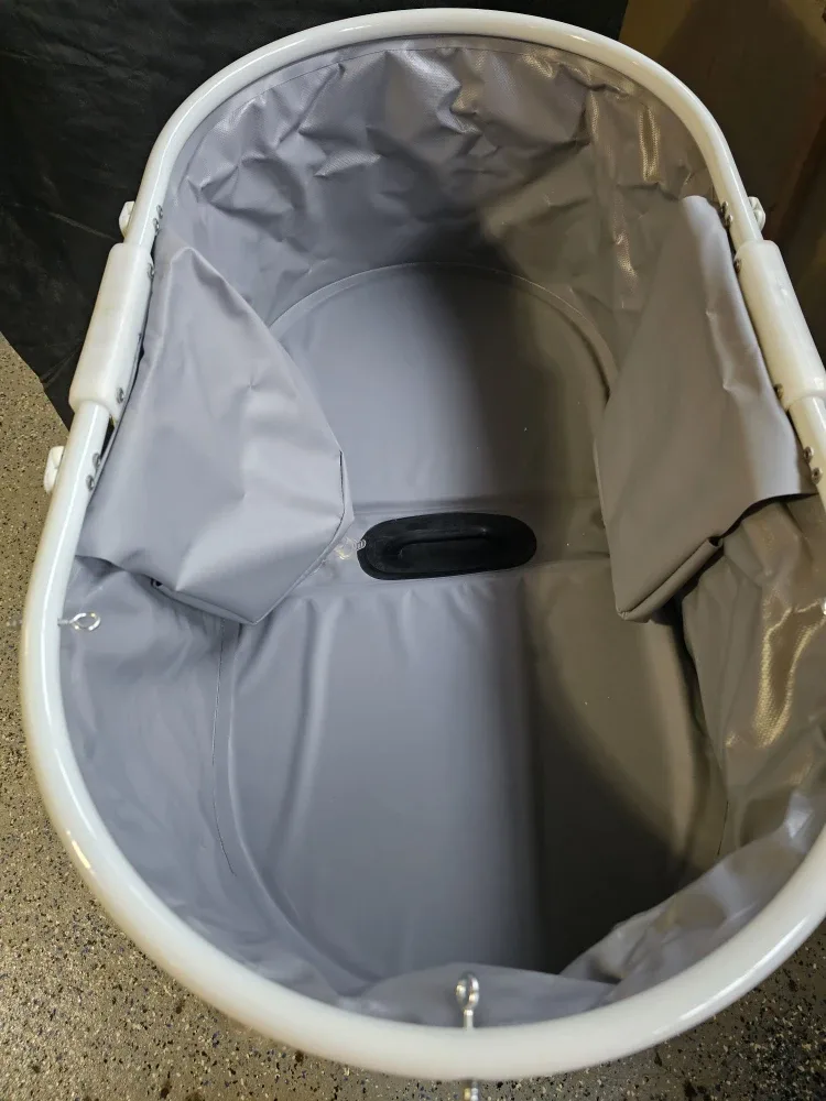 New Gray Furxiovo Pet Folding Bathtub image indicator(5)