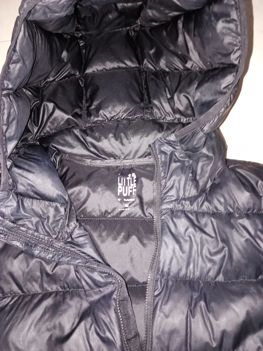 Little Puff Black Puffer Jacket - Size M - photo 2