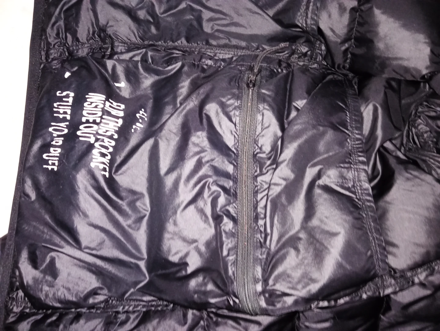 Little Puff Black Puffer Jacket - Size M - photo 5