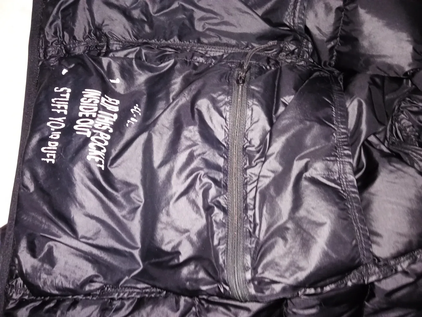 Little Puff Black Puffer Jacket - Size M image indicator(5)