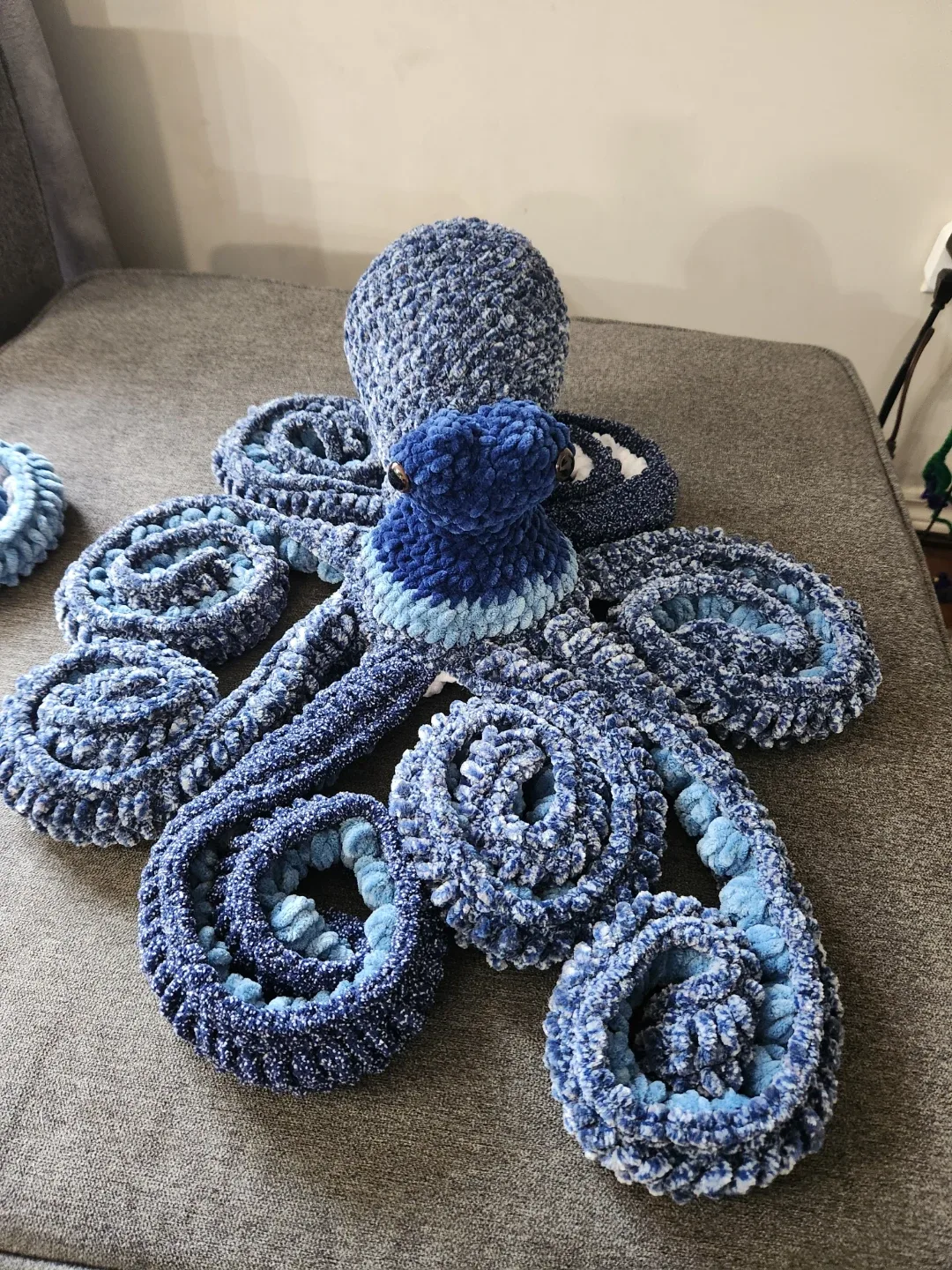 Handmade Crochet Octopus Plushie image indicator(7)