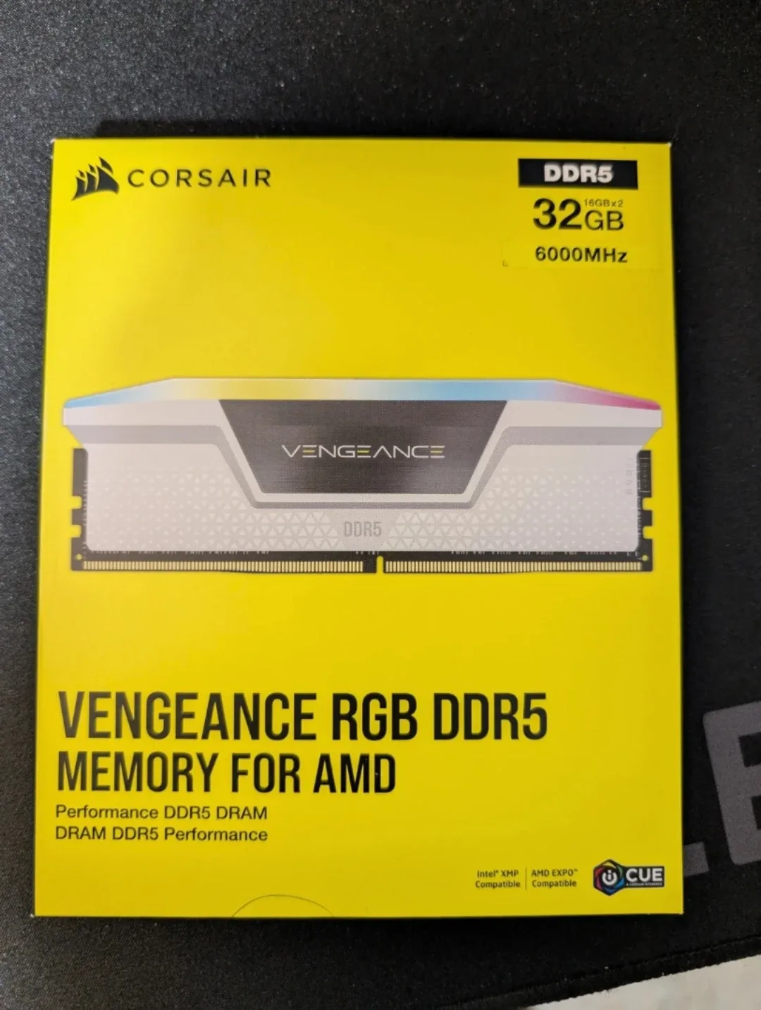 Corsair Vengeance RGB DDR5 32GB RAM - New
