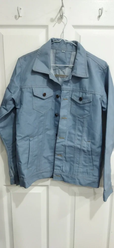 Light Blue Denim Jacket - Size M