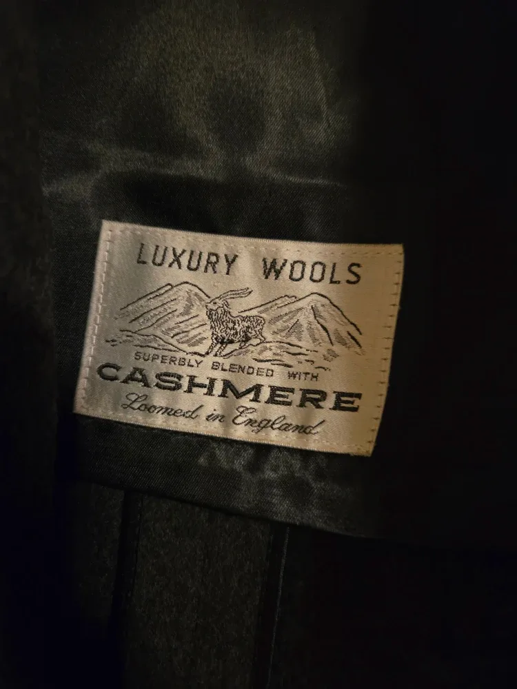 Luxury Wool & Cashmere Blend Coat