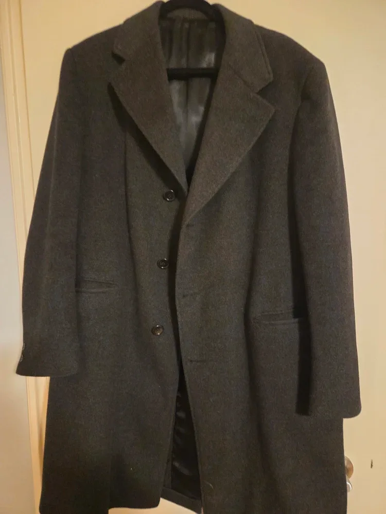 Luxury Wool & Cashmere Blend Coat image indicator(2)