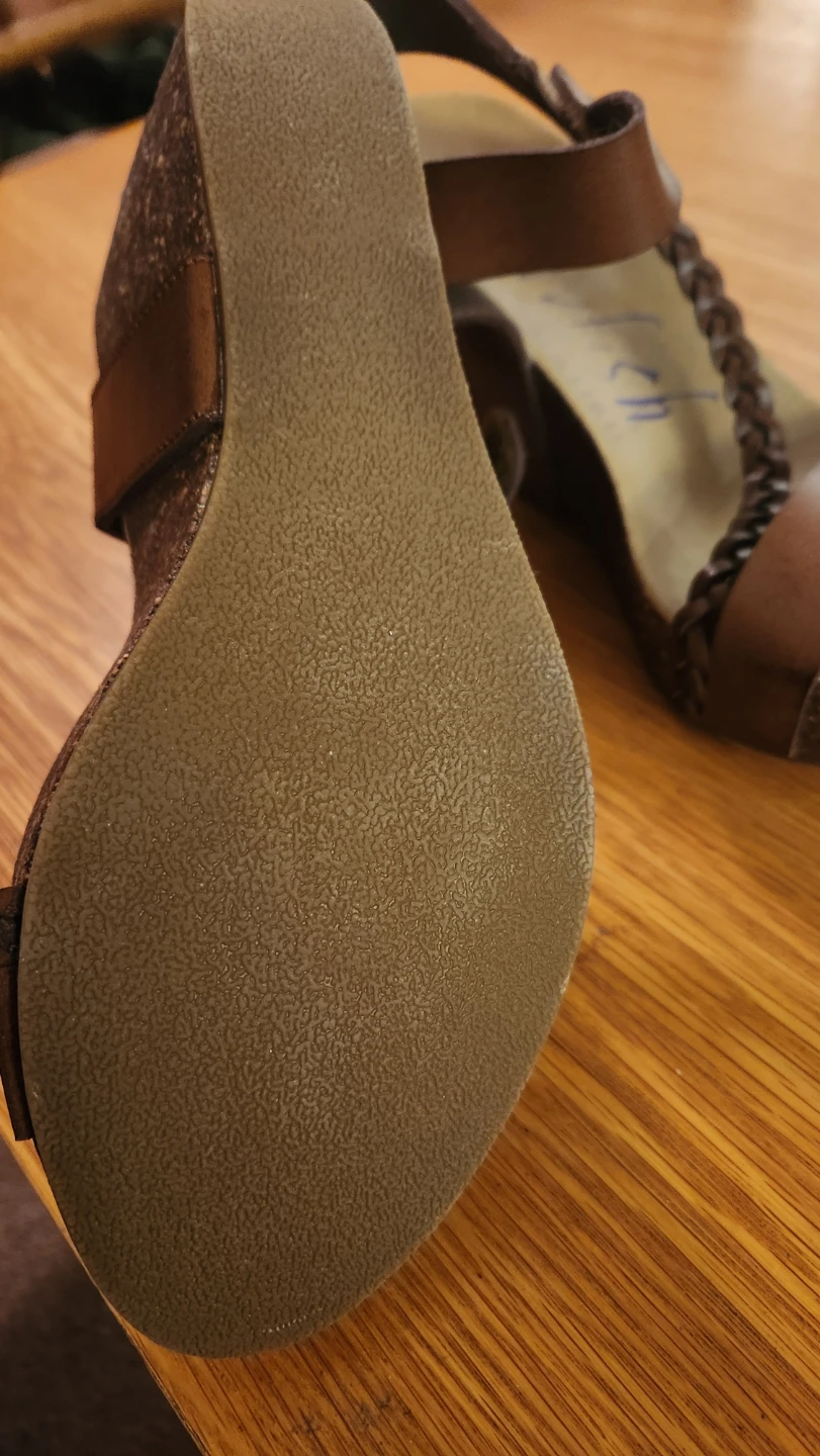 Blowfish Malibu Brown Wedge Sandals Size 9 - photo 3