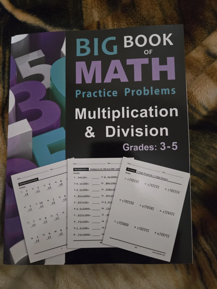 Big Book of Math Practice Problems