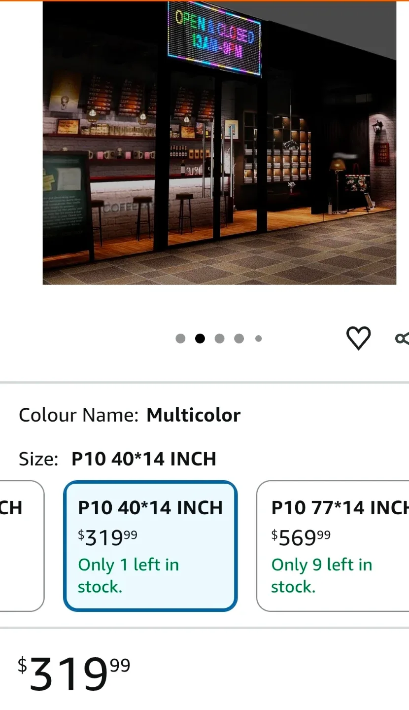 LED Display Board - 40 Inch Programmable Sign image indicator(6)