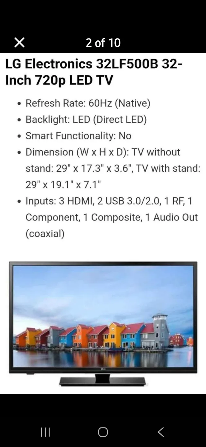 LG Electronics 32LF500B 32-Inch 720p LED TV image indicator(2)