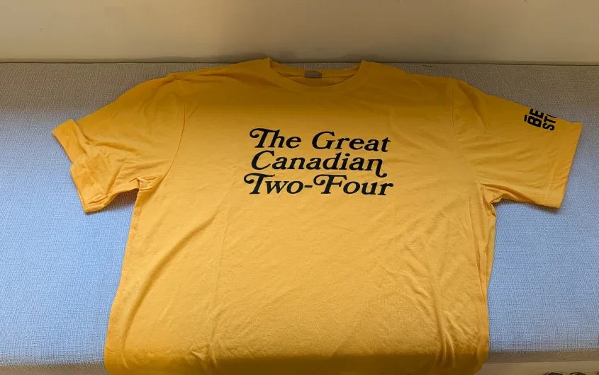 Brand New “The Great Canadian Two-Four” Shirt - Men's Large
