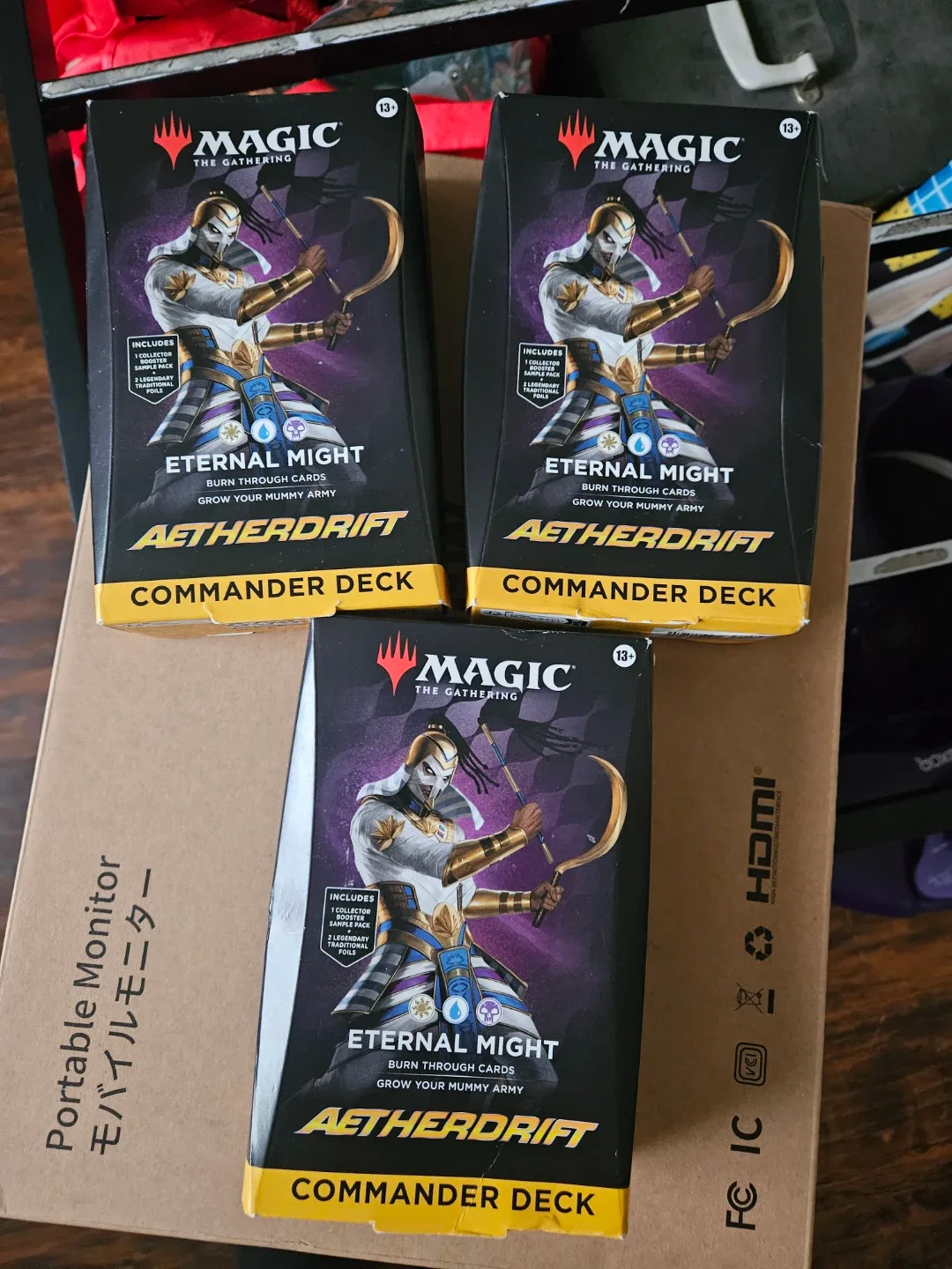 MTG - Aetherdrift - Commander Decks - Eternal Might image indicator(4)