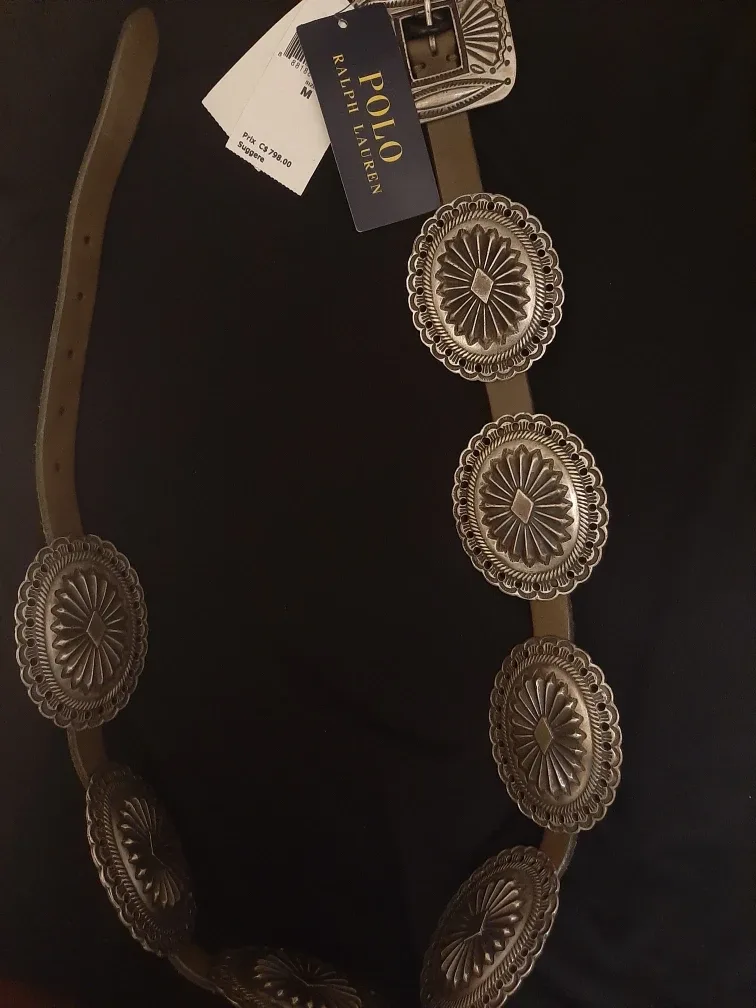 Ralph Lauren Polo Belt, Size M - New!