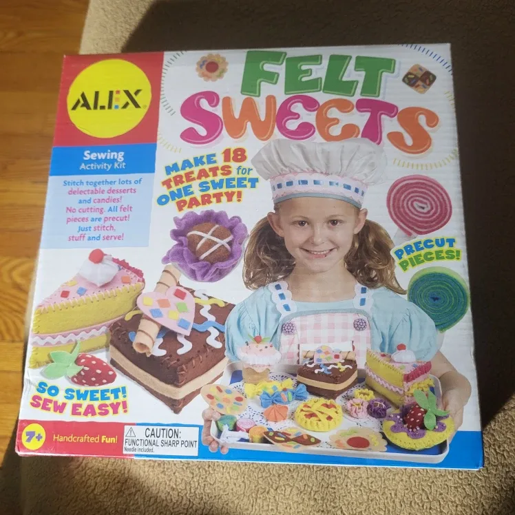 ALEX Toys Felt Sweets Sewing Activity Kit