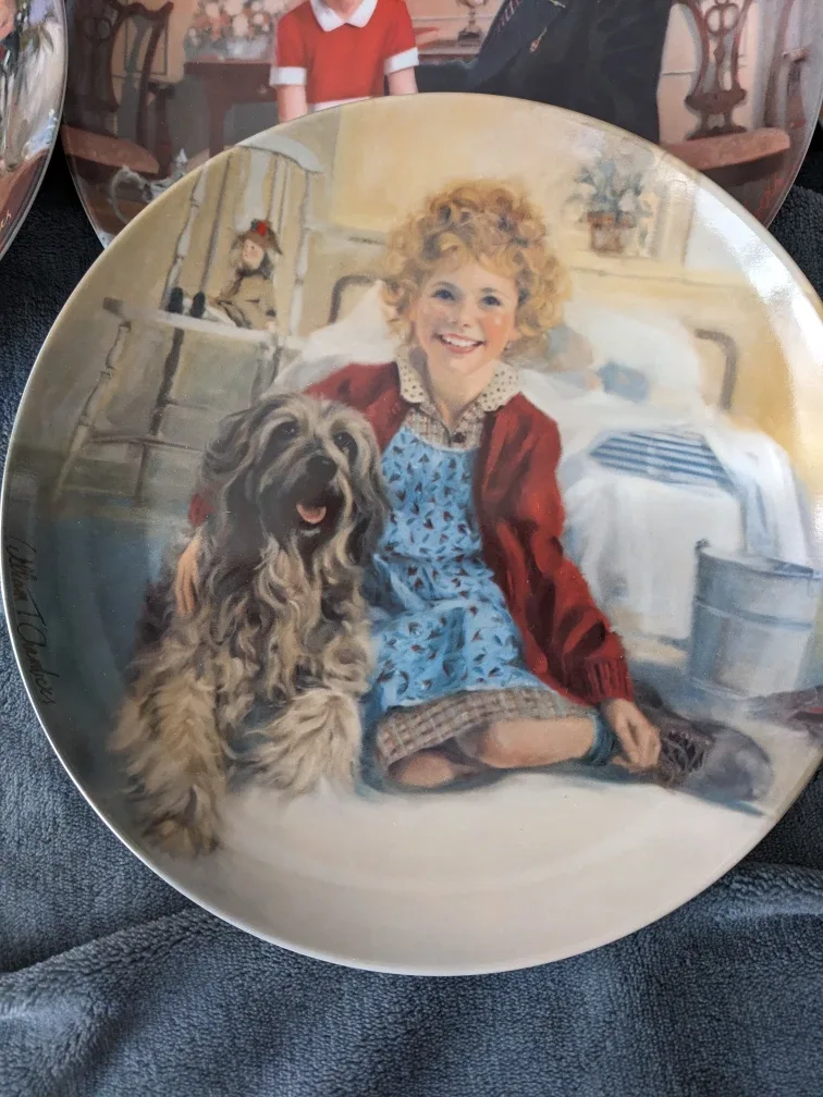 Knowles Annie Collector Plates - Set of 7