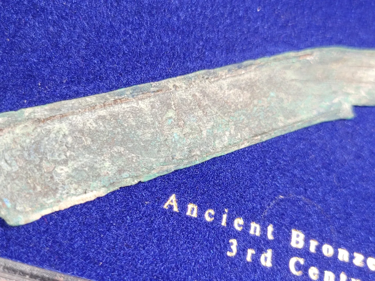 Ancient Bronze "Knife Money" - 3rd Century BC image indicator(9)