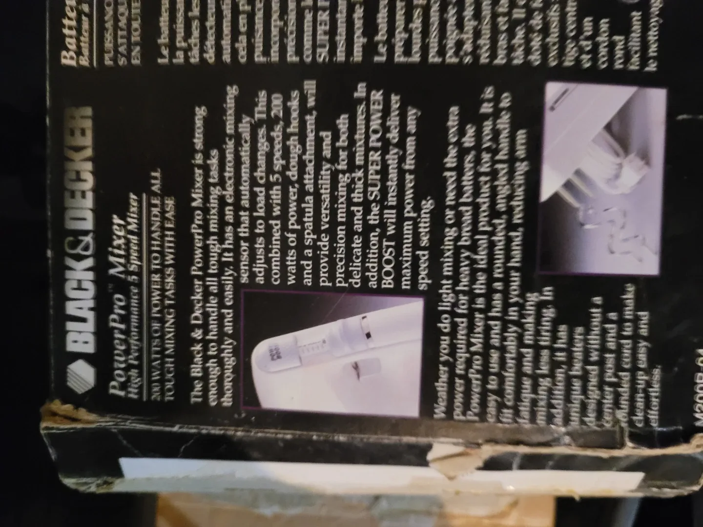 Black & Decker PowerPro 5-Speed Hand Mixer image indicator(4)