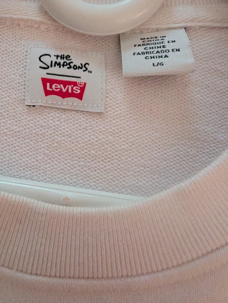 Levi's x The Simpsons L Crewneck Sweatshirt - photo 2