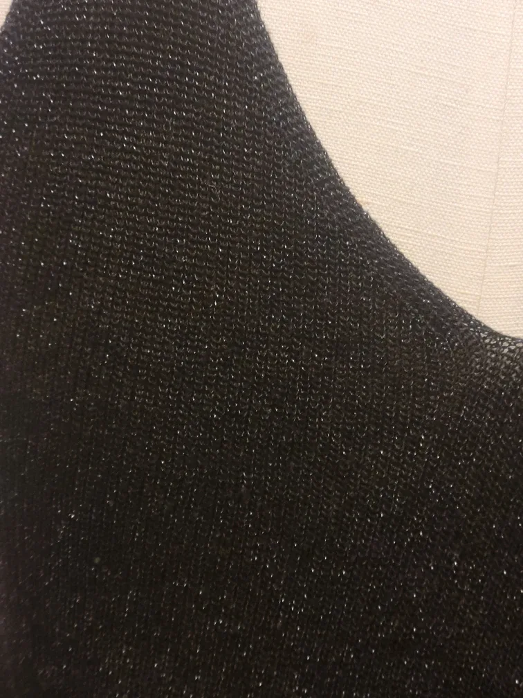 Women's sparkly top Med image indicator(3)