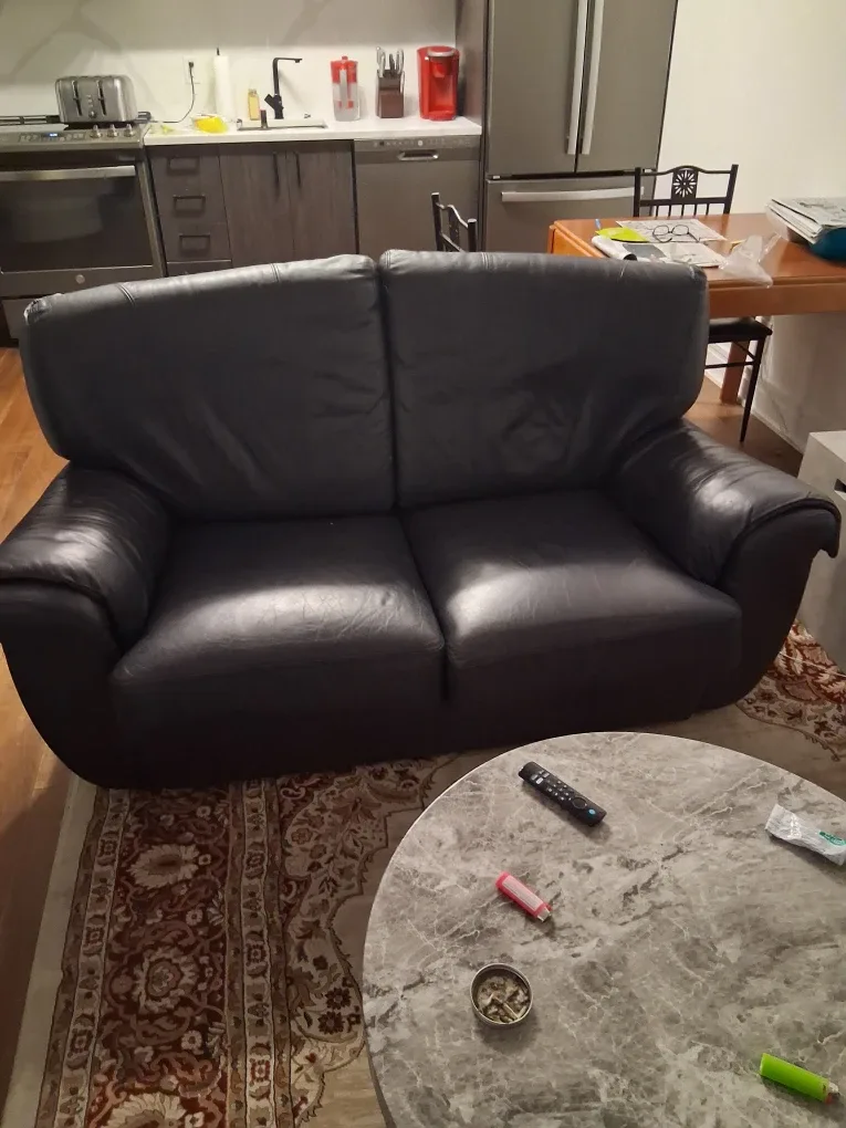 Leather Loveseat - Great Condition! Open to offers