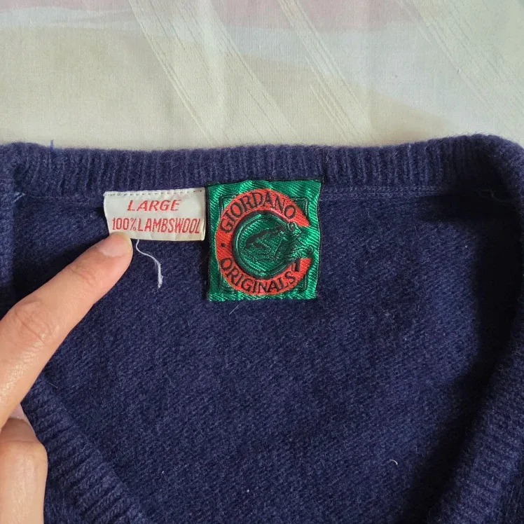 Giordano Originals Lambswool Vintage Sweater image indicator(2)