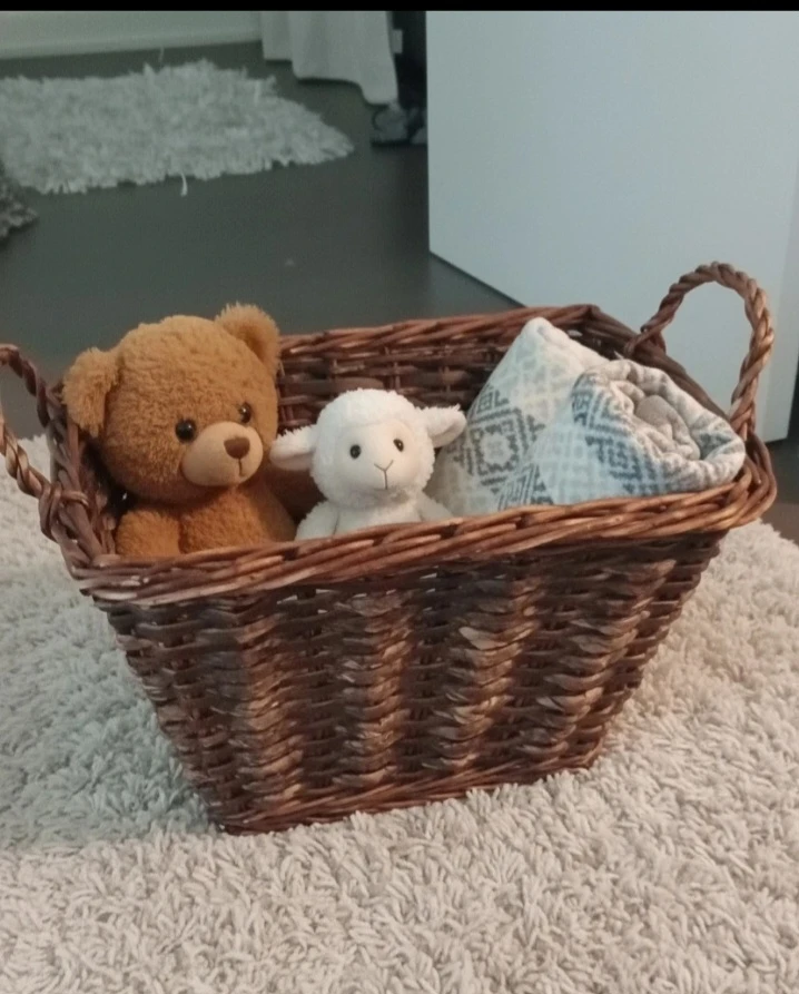 8 storage items (Wicker & Fabric Baskets) Nov 29th only - photo 3