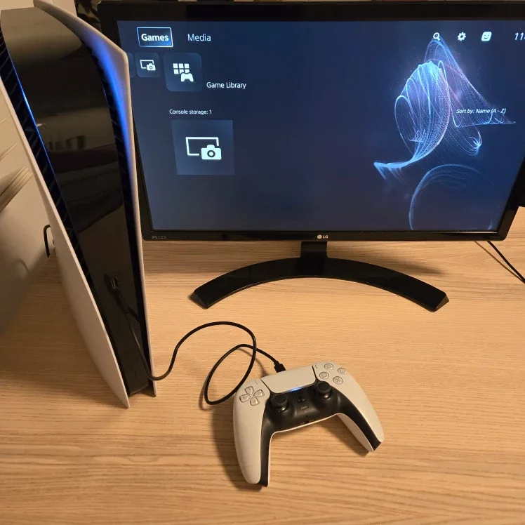 Actual PS5 (no scam). In box. CLEAN. Controller, cables