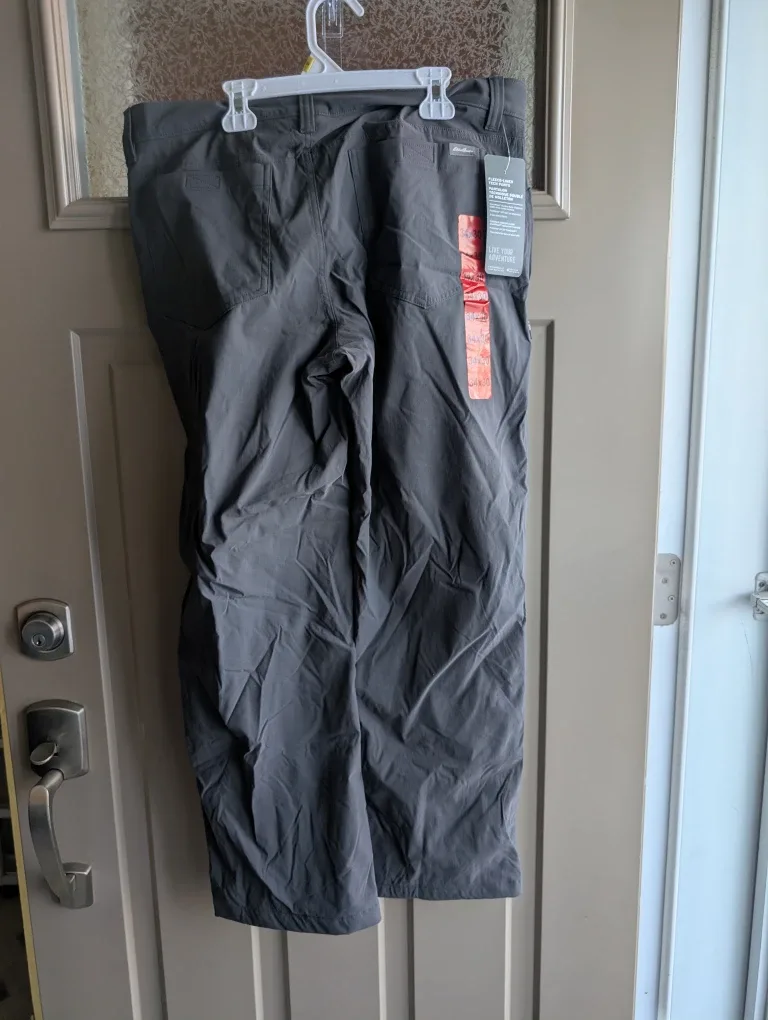 BNWT Eddie Bauer fleece lined technpants
