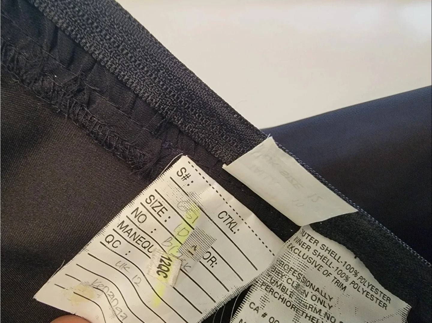 Mori Lee Black Chiffon Bridesmaid Dress NWT Formal Gown Size 10 image indicator(8)