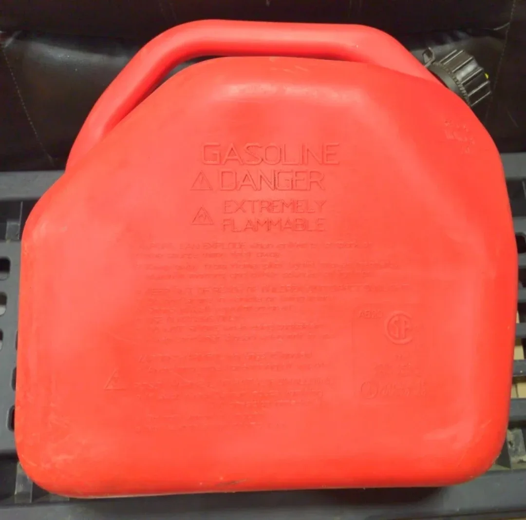 Red Gasoline Can